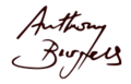 Signature of Anthony Burgess