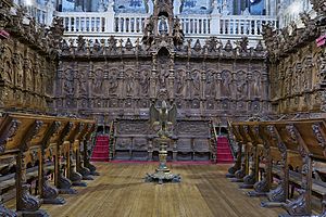 Sillería de coro de la Catedral Nueva de Salamanca