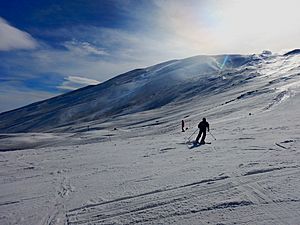 Skiing Etna nord, Linguaglossa