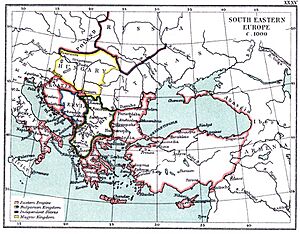 South-eastern Europe c. 1000