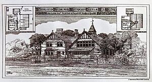 St Stephen's parochial school plans 1881