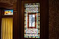 Stained glass - Lawnfield - James A Garfield National Historic Site (35042898616)