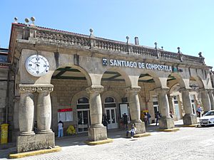 Stazione ferroviaria di Santiago di Compostela