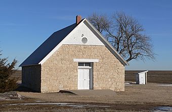 Stone Church (Hitchcock County, Nebraska) from SW 2.JPG