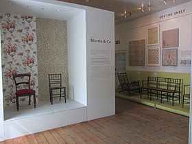 The Morris & Co Room at the William Morris Gallery