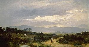 Thomas Drummond - The Ranges at Waikumete - 1984-29 - Auckland Art Gallery