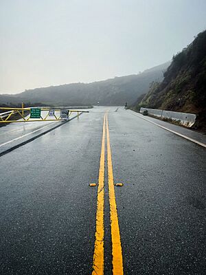 Twin Peaks Blvd closure pedestrian road