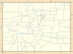 Bear Creek Dam (Colorado) is located in Colorado