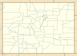 Location of the reservoir in Colorado.