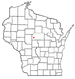 Location of Eau Pleine, Wisconsin