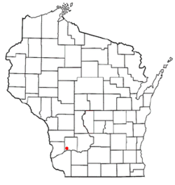 Location of Richwood, Wisconsin