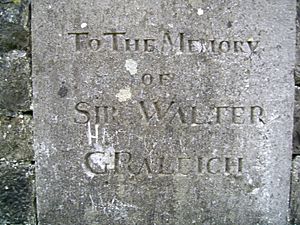 Walter Raleigh Plaque