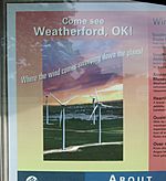 Weatherford Oklahoma wind power poster 2641925283 9315bb44cb o