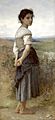 William-Adolphe Bouguereau (1825-1905) - The Young Shepherdess (1885)