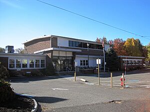 Winfield Mutual Housing Corporation building, Winfield Twp., NJ, Oct. 2024