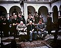 Yalta Conference 1945 Churchill, Stalin, Roosevelt