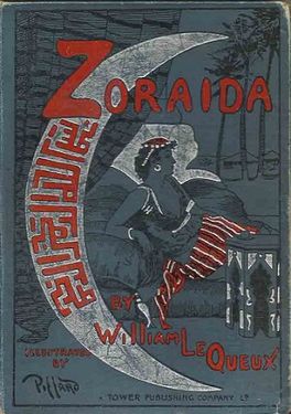 Zoraida (William le Queux) cover by Harold Piffard