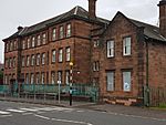 35 Cuthbertson Street And Coplaw Street, Cuthbertson Primary School Including Janitors Lodge, Playground Walls And Gatepiers