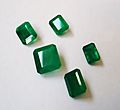 5 Emeralds from Colombia