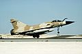 A Kuwaiti Mirage 2000C fighter aircraft during Operation Desert Storm