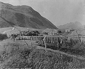 Alutiiq village