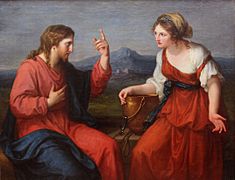 Angelika Kauffmann - Christus und die Samariterin am Brunnen -1796