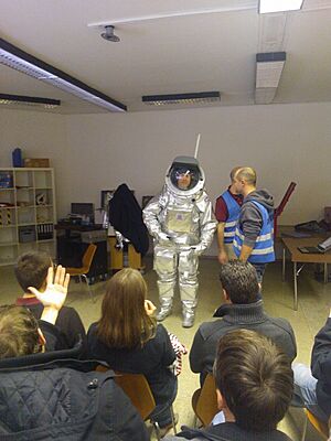 Aouda.X space suit simulator