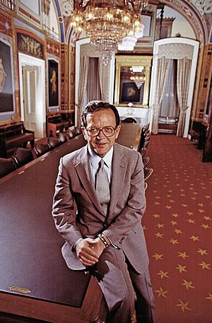 Appropriations Chair, Ted Stevens, in 1997