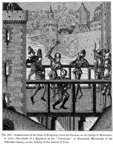 Assassinat du duc de Bourgogne