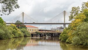 Atal Setu and bridges across Rio de Ourem, Panaji