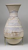 Blue-Painted Jar from Malqata MET 12.180.38 view 1