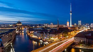 Blue Hour in Berlin