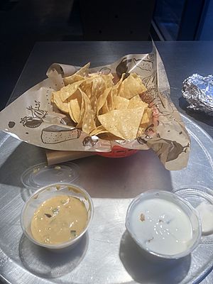 Chipotle Chips and Queso