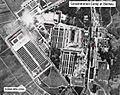 Concentration camp dachau aerial view