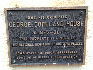 Copeland House Historical Marker