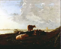 Cuyp, Aelbert - Cattle near a River - Google Art Project