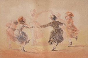 Dancing children, by Helen Sophia O'Hara