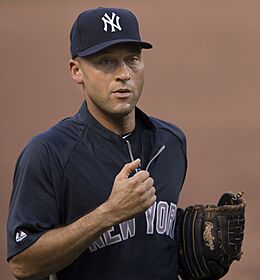 Derek Jeter on July 13 2014