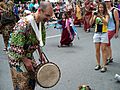 Drummer in a parade