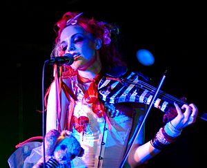 Emilie Autumn at Nachtleben 2007 ter
