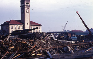 Expo '74 Spokane Site Demolition and Construction 1972