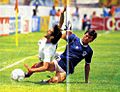 Francescoli fouled scotland