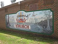 Goldonna Family Church mural IMG 2088