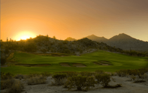 Golf Course at Estrella - sunrise