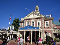 Hall of Presidents on Election Day (30561289940).jpg