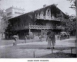 Idaho State Building at World's Columbian Exposition 1893 Kirtland Cutter