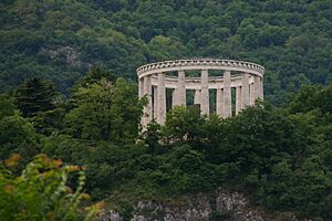 Il Mausoleo di Cesare Battisti, a Trento