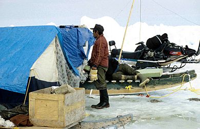 Inuit Hunters' Camp 1995-06-11