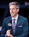 Kevin Burkhardt during MLB on Fox pre-game show, October 17, 2024 - 003 (cropped)