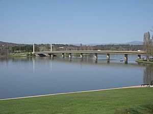 Lake Burley Griffin and Comm Ave Bridge
